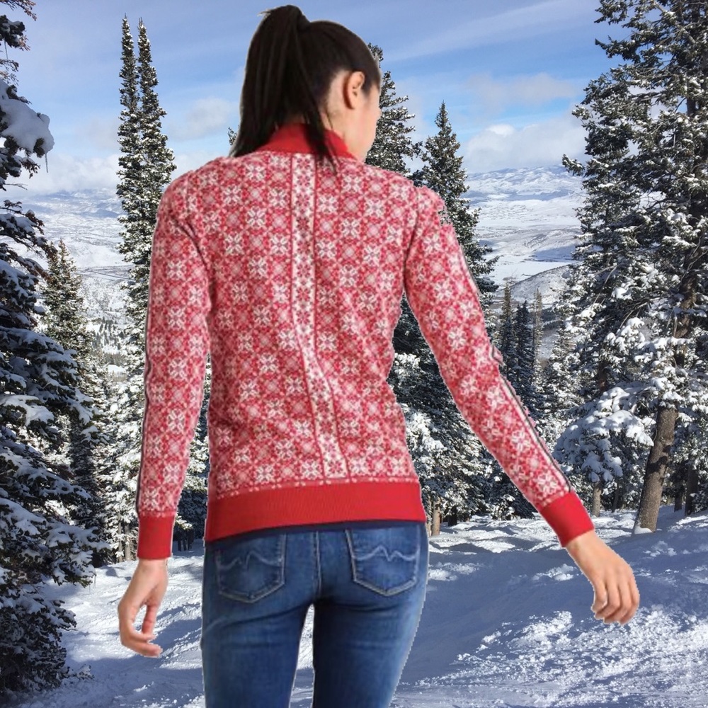 Dale Of Norway Frida Merino Wool Cardigan Sweater - Picture 2 of 5